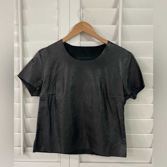 American Apparel Lambskin Top - Picture 1 of 8